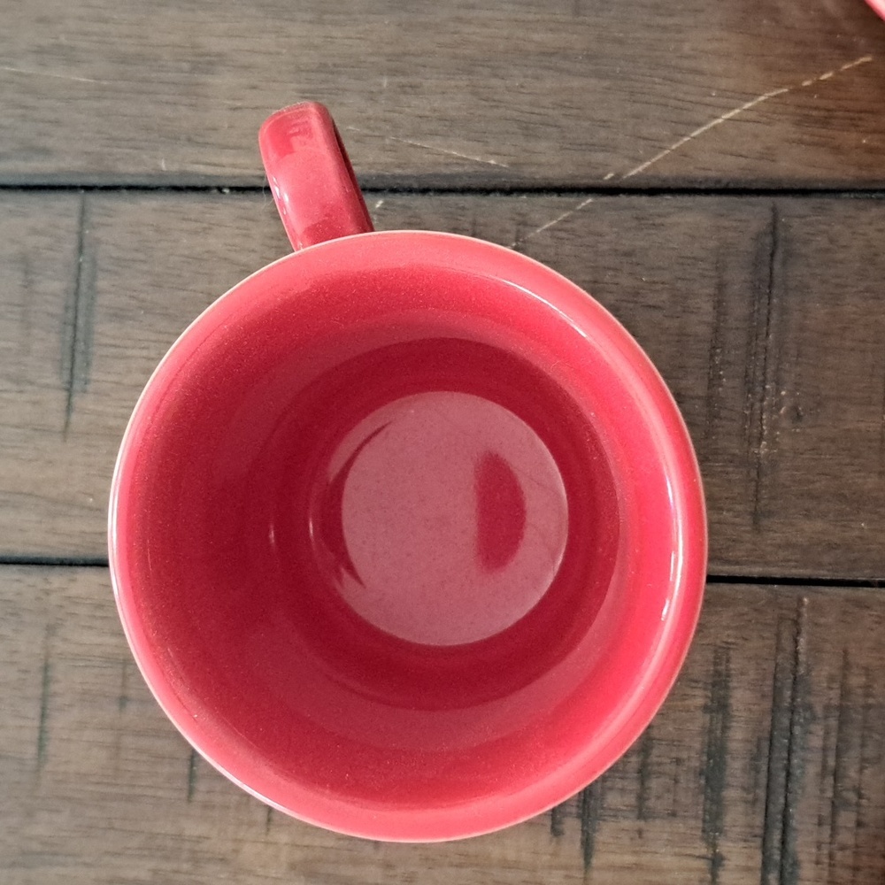 Set Of 3 Fiestaware Scarlet Dishes - Picture 7 of 7